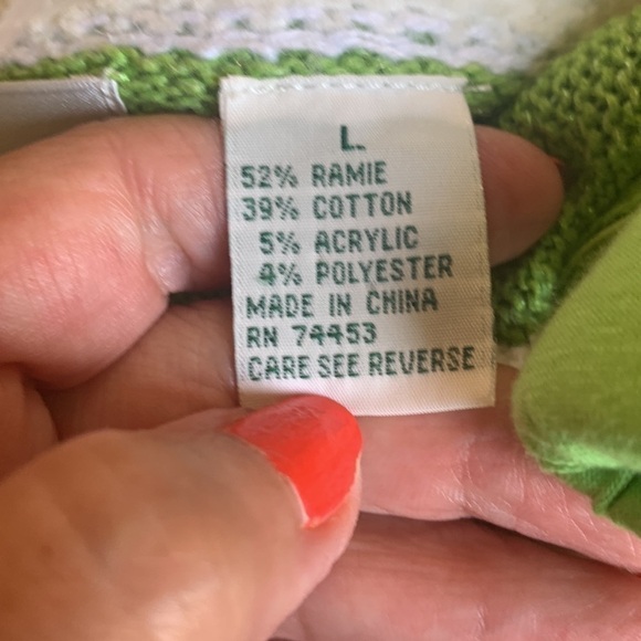 Vintage Design Options by Philip & Jane Gordon 3D Santa Christmas sweater, large - Picture 7 of 7